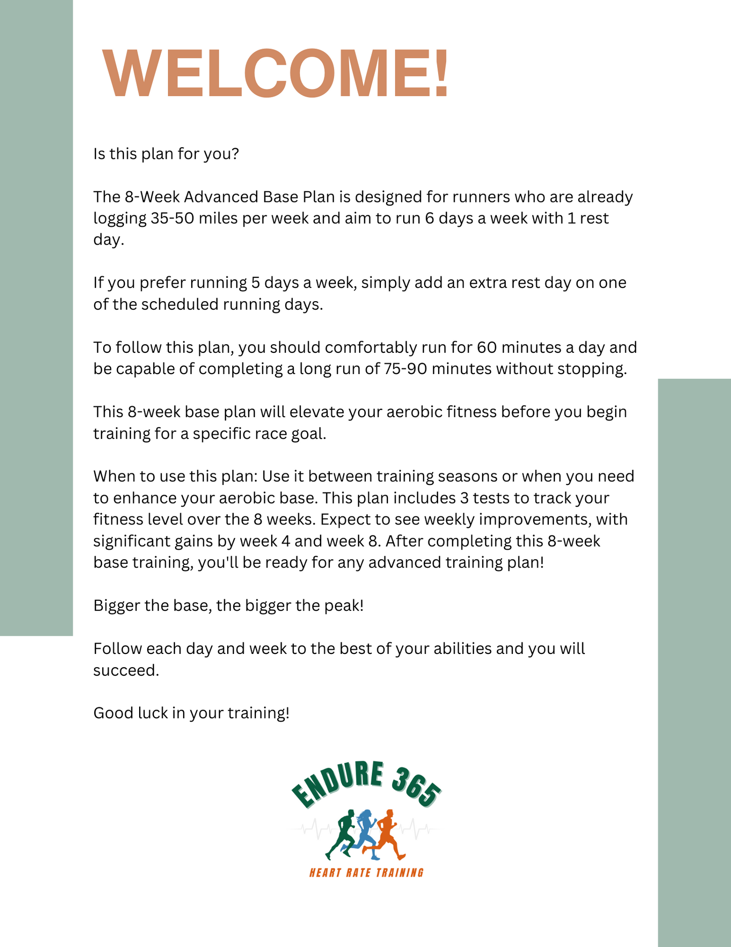 8 Week Advanced Base + Sub 3 Marathon | Bundle & Save!