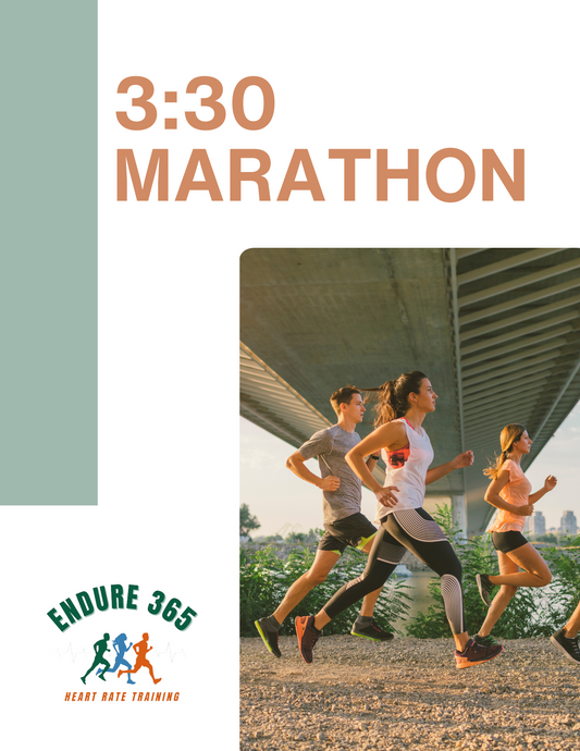 Endure 365 Running | 3:30 Marathon Training Plan