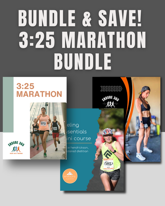 3:25 Marathon, Strength, & Nutrition | Bundle & Save!