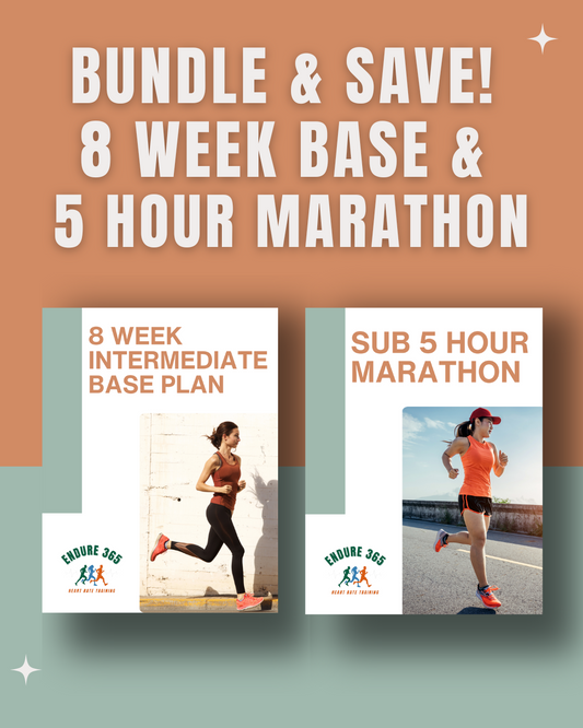 8 Week Intermediate Base + Sub 5 Hour Marathon | Bundle & Save!