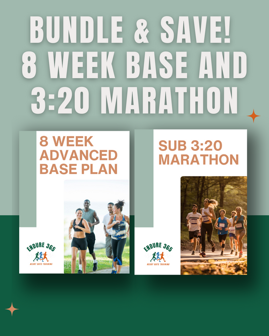 8 Week Advanced Base + Sub 3:20 Marathon | Bundle & Save!