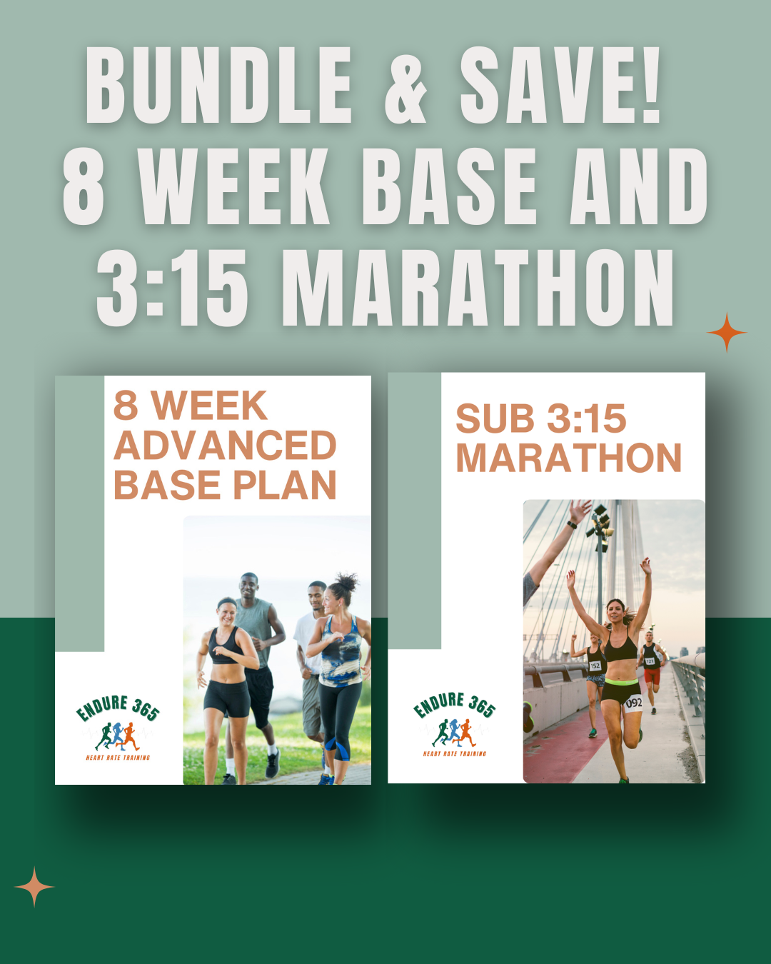 8 Week Advanced Base + Sub 3:15 Marathon | Bundle & Save!