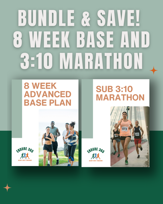 8 Week Advanced Base + Sub 3:10 Marathon | Bundle & Save!