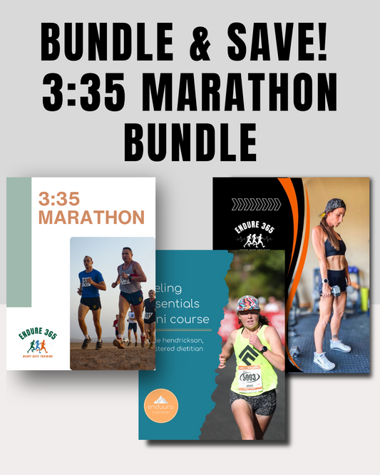 3:35 Marathon, Strength, & Nutrition | Bundle & Save!