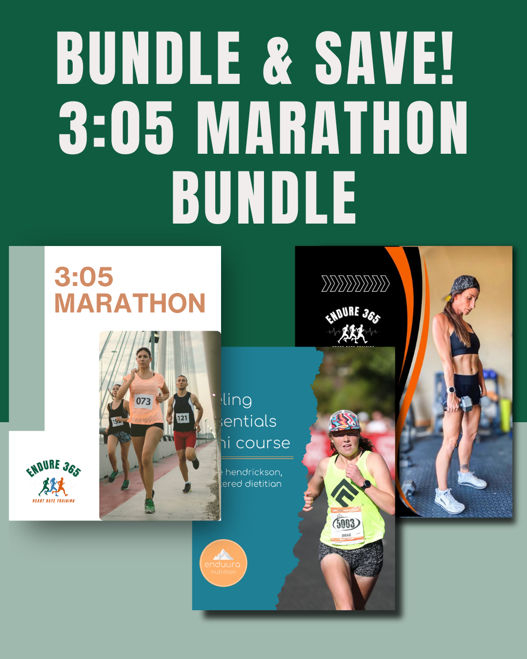 3:05 Marathon, Strength, & Nutrition | Bundle & Save!