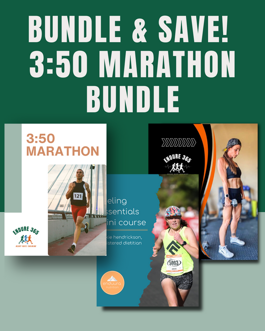 3:50 Marathon, Strength, & Nutrition | Bundle & Save!