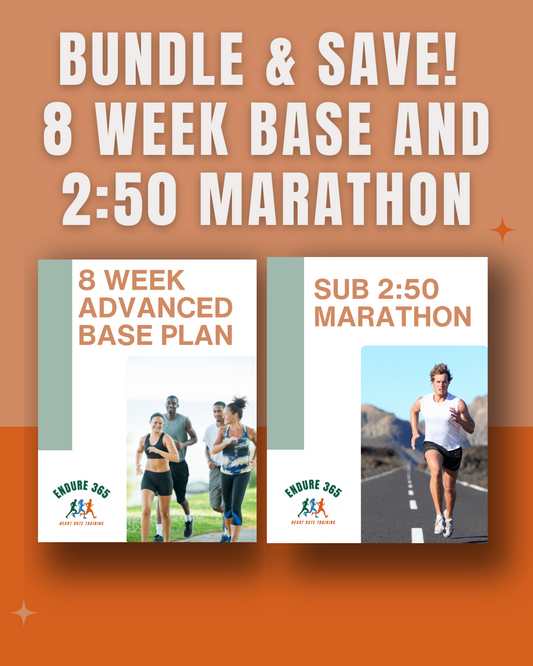 8 Week Advanced Base + Sub 2:50 Marathon | Bundle & Save!